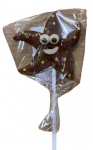 Handmade Milk Choc Lolly Starfish