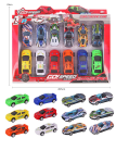 Pack of 12 Street Cars