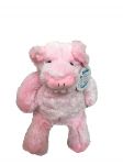 12" Soft Sitting Pig PL026