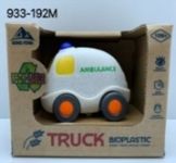 12cm 3 ASST Boxed Emergency Bubble Vehicles