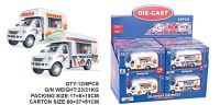 13CM 2 Assorted Ice Cream/Burger Vans