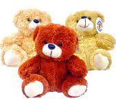 17cm 3 Astd Plush Dog