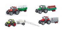 28cm Diecast Farm Tractor and Trailer