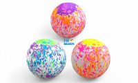 5" 3 Astd Paint Splash Trainer Ball