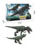 30cm / 17cm Pack Of 2 Dinosaurs 3 Astd Designs