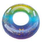 36"/ 90cm Glitter Rainbow Turbo Tube w/Handles