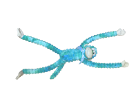4 ASSTD 25cm Neon Ribbed Monkey