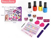 CT032 41cm Glitter & Prints Deluxe Nail Set