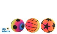 5" 3 Astd Neon Trainer Sports Print Ball