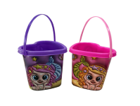 7" 3 Asst Mermaid Bucket