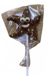 Handmade Milk Choc Lolly Starfish