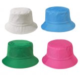 Ladies Plain Bucket Hat