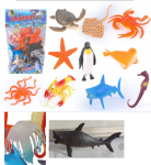 Ocean World 12 pc Sea Creatures in large polybag