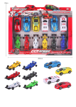 Pack of 12 Race Cars