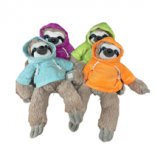 Plush Hooded Sloth. No Wording