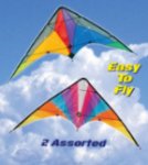 Stunt Kite 2 Astd. 120 x 60cm KT002