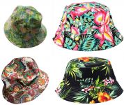 Vibrant Coloured Festival Hats
